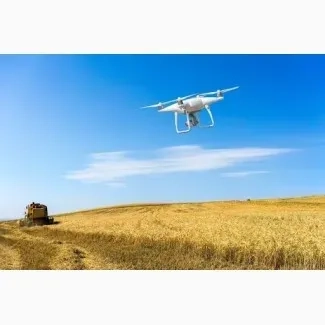 Дрон (квадрокоптер) . Обприскування та внесення добрив
