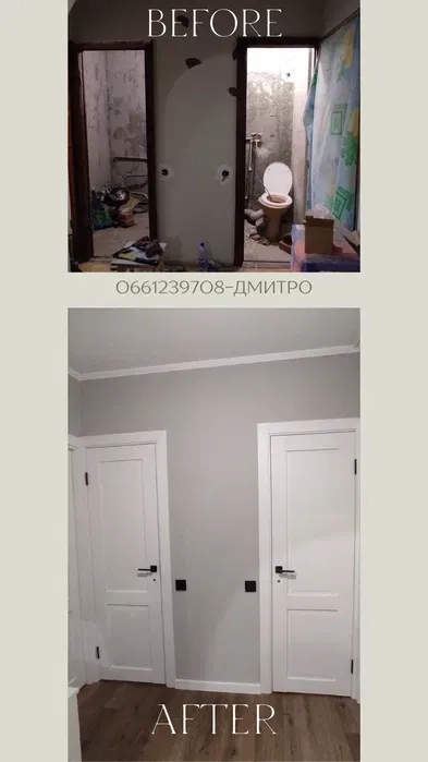 Ремонті роботи. Ремонт під ключ. Всі види ремонтних робіт.