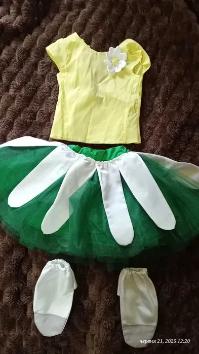 Костюм ромашки, костюм зірочки, принца, султана, тигра