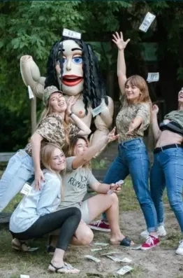 Костюм Ростової ляльки.Корпоратив, День народження