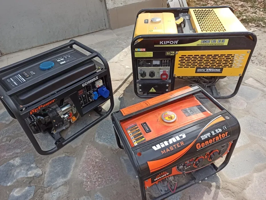 Бензиновые генераторы, бензогенератор, электростанция,2-9кВт