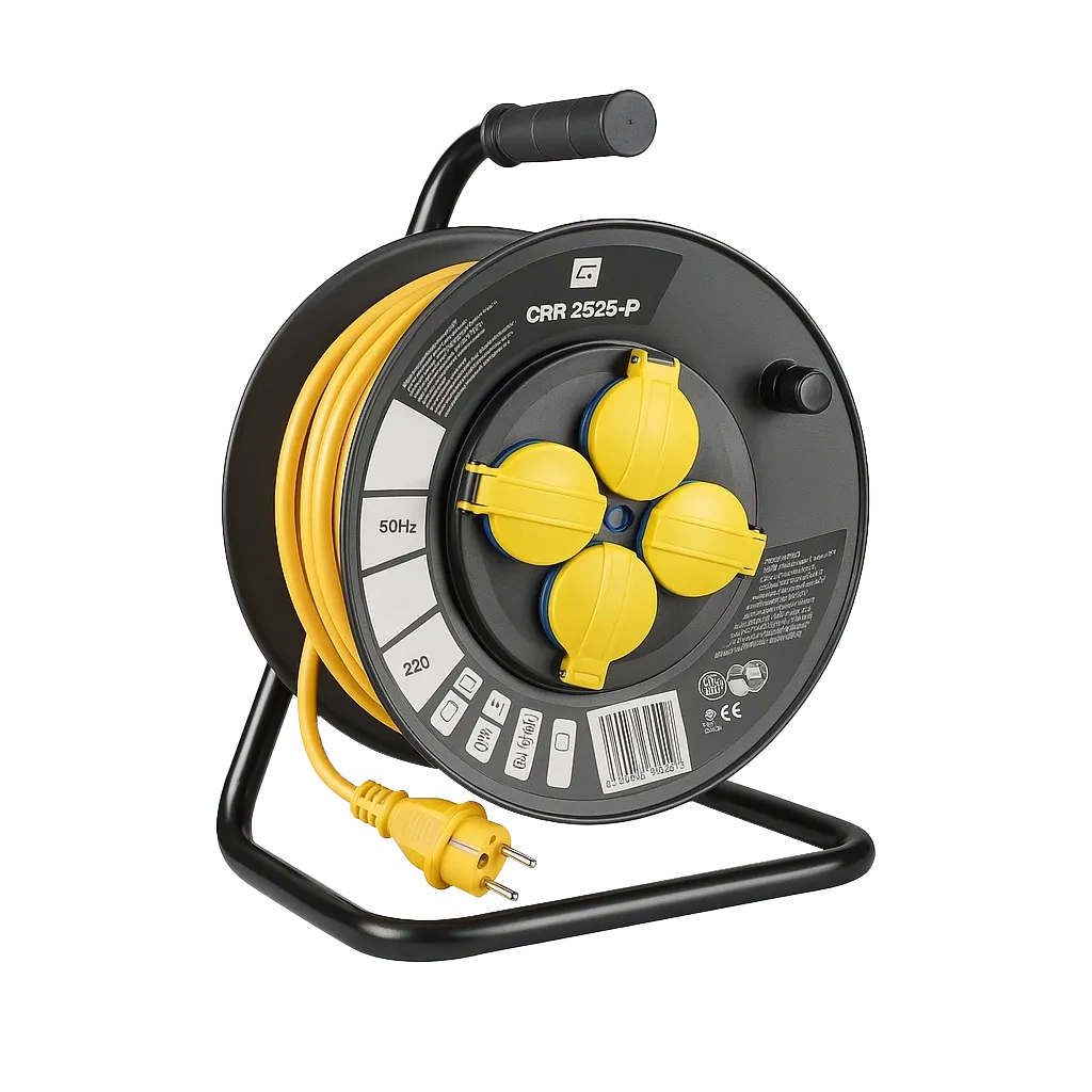 Подовжувач на котушці 50 м — зручне підключення