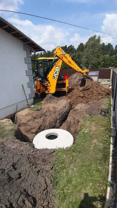 Водопровід Копання Септиків ПІД КЛЮЧ Каналізація кільця круги бетонні