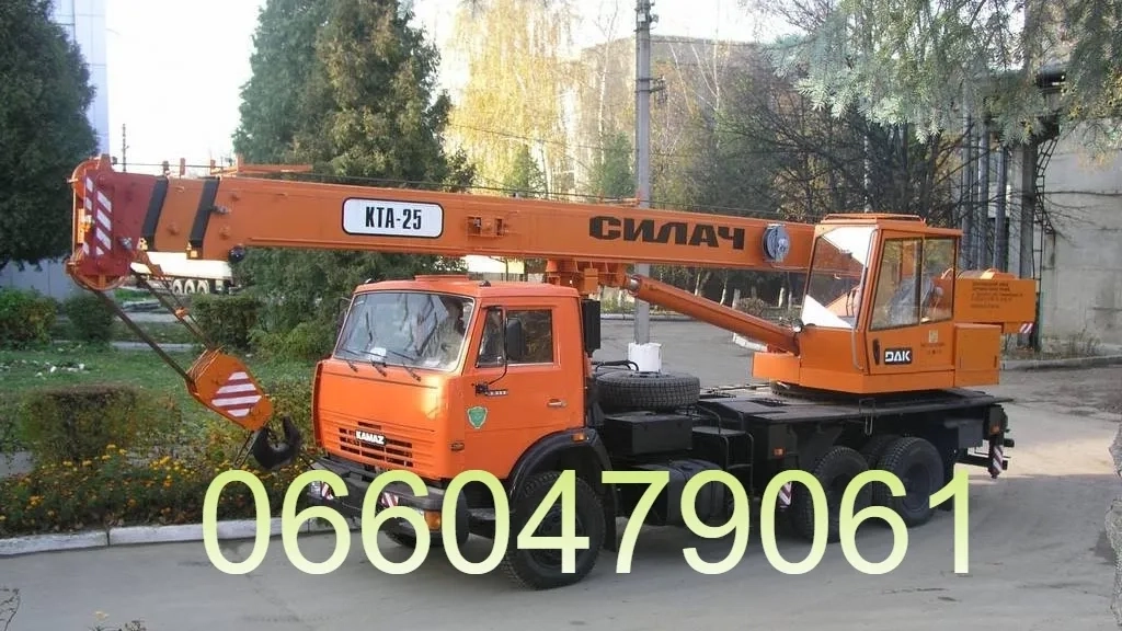 Автокран 25т 30т 50т + 100т-200т по договоренности