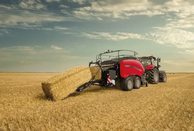 Прес-підбирач CASE IH LBX-тюкування соломи та сіна
