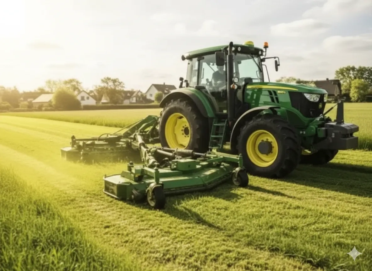 Надійна косарка для трави. Професійна