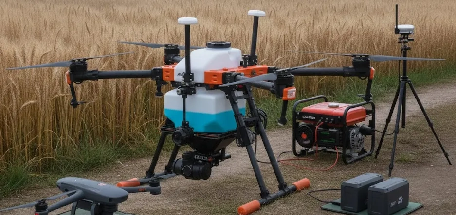 Ідеальна точність: агродрон для полів