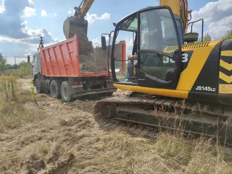 Послуги екскаватора JCB 220, JCB 145