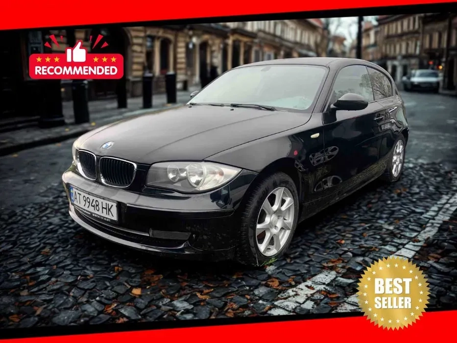 BMW 116 з бензиновим двигуном 1.6, механіка.