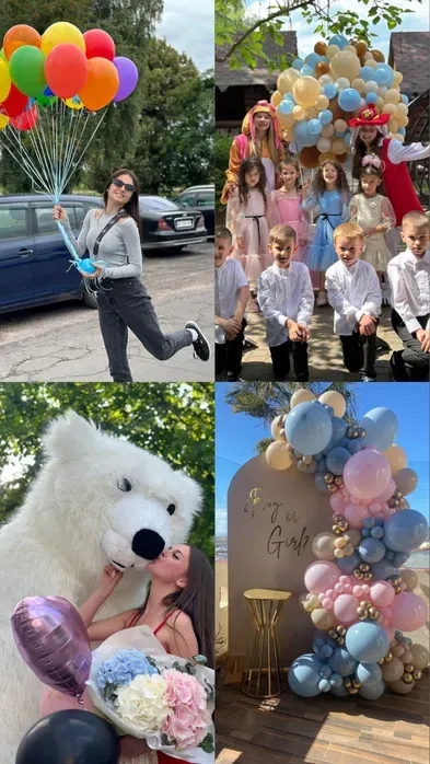 Свято під ключ Червоноград Аніматори/Фотозони/Кулі на гелій/Ведмідь