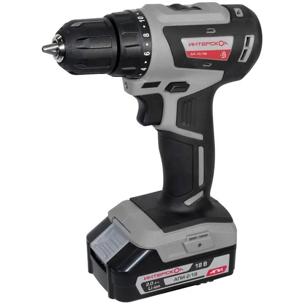 Акумуляторний шуруповерт Інтерскол ДА-1018ЕР