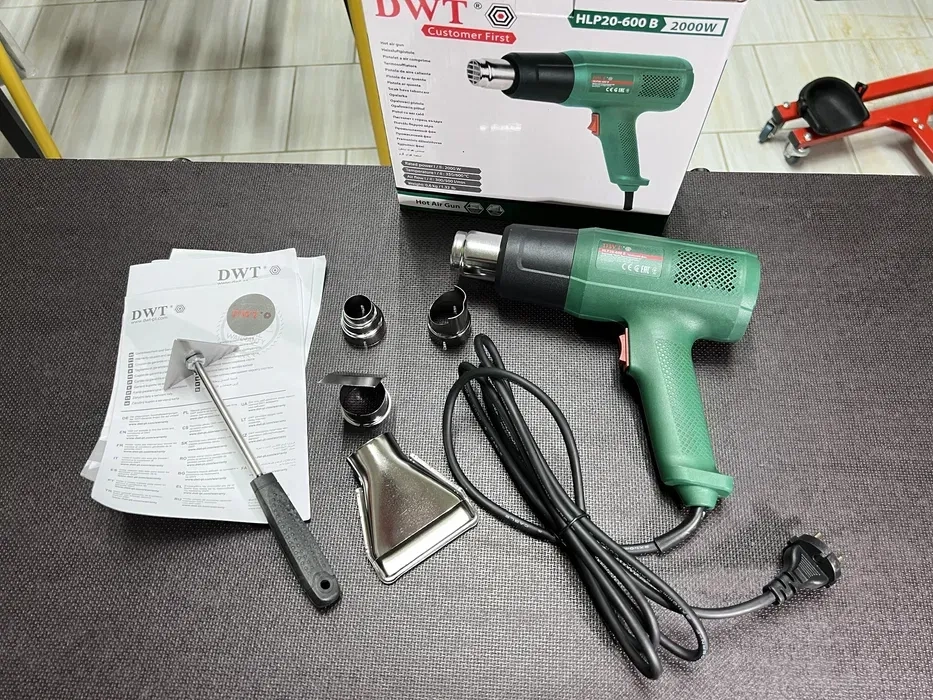 Будівельний фен DWT HLP20-600B Кераміка 2000 Вт