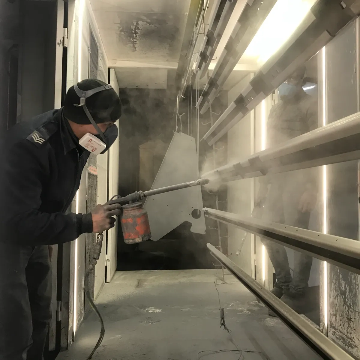 Порошкове фарбування, піскоструменева обробка, піскоструй, Львів Холодне цинкування