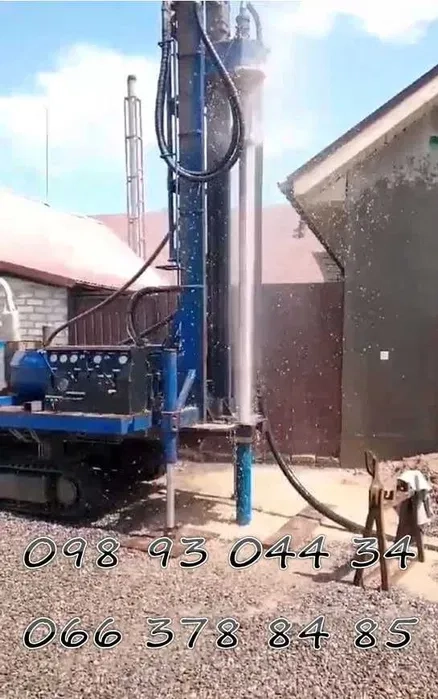 Бурение скважин на воду, Буріння свердловин, камінь/граніт, до 200 м