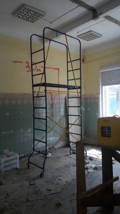 Вишка,   тури, помости 