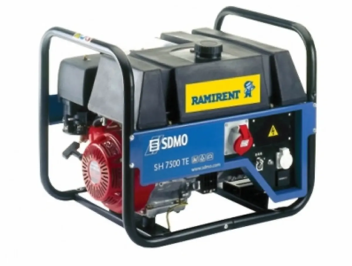 Бензиновий генератор SDMO SH7500T-E