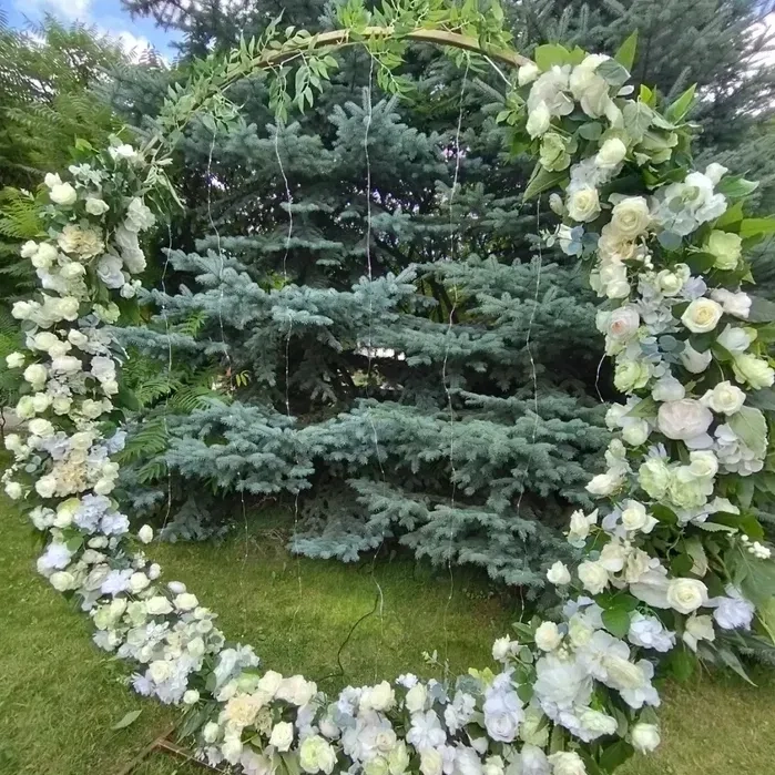 Весільна арка та ширма