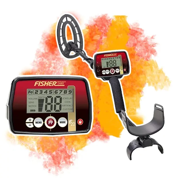Металошукач Fisher f22 металоискатель