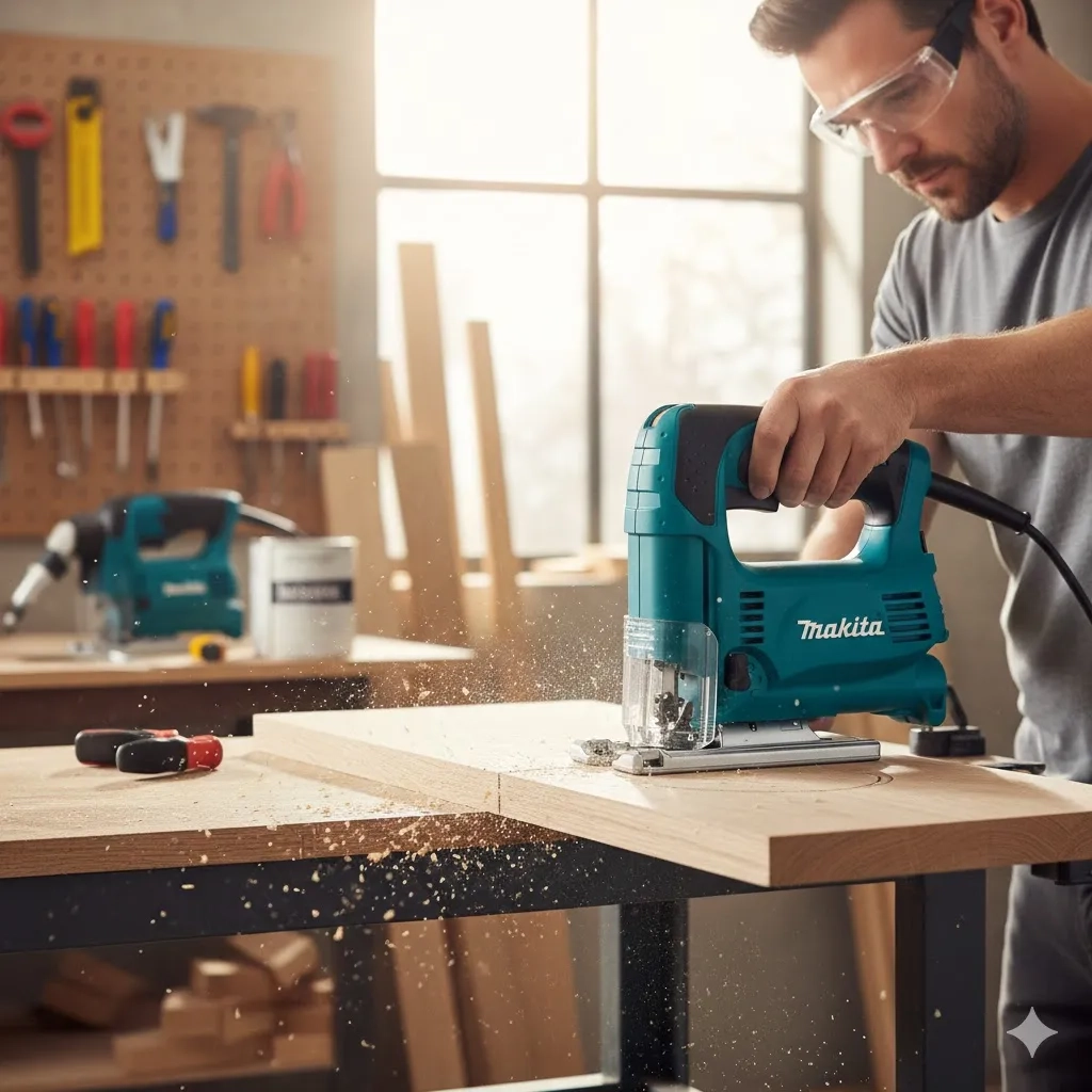 Електролобзик Makita 4329 в ідеальному стані