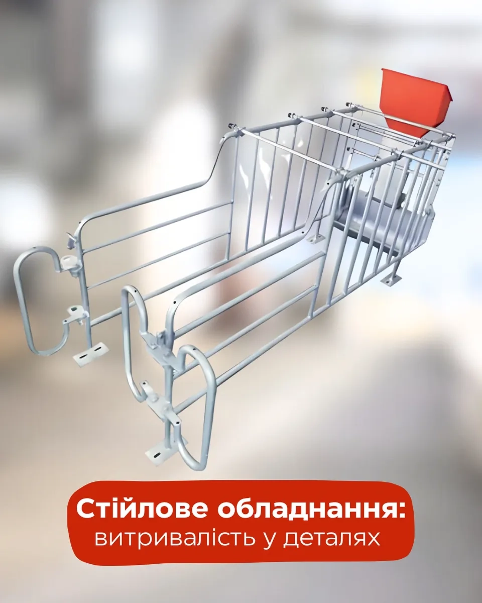 Стійлове обладнання для тварин.