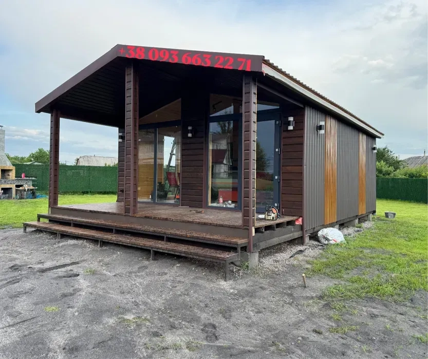 Акція!!! Модульний будиночок,дачний будинок,вагончик,контейнер під ключ - 13 500 $