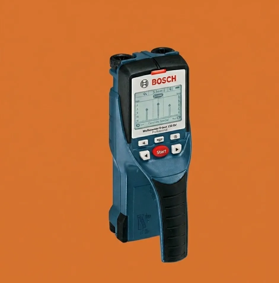 Детектор Bosch D-tect 150 . Готовий до роботи одразу після ввімкнення