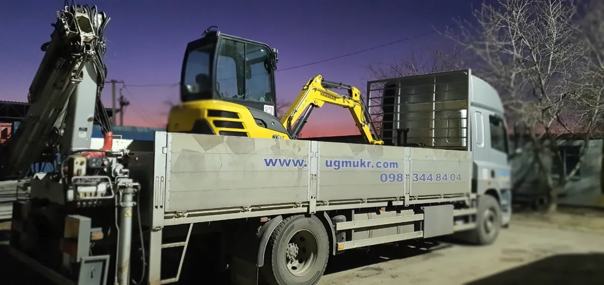 Послуги міні-екскаватора Самар, Новомосковськ, Дніпро