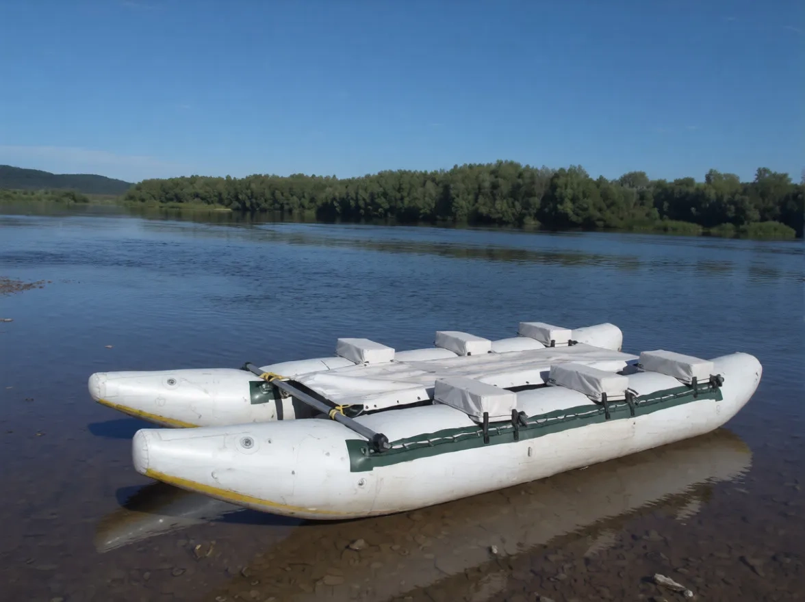 Катамаран 6-місний для рафтингу і сплавів.