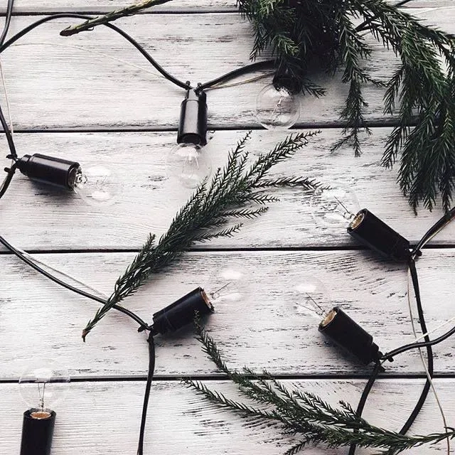 Ретро - гірлянда з ламп розжарювання