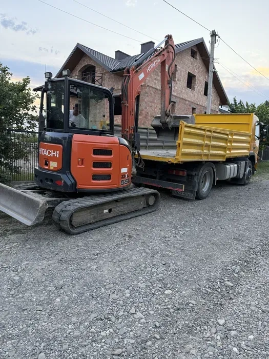 Міні-екскаватор, копка, буріння