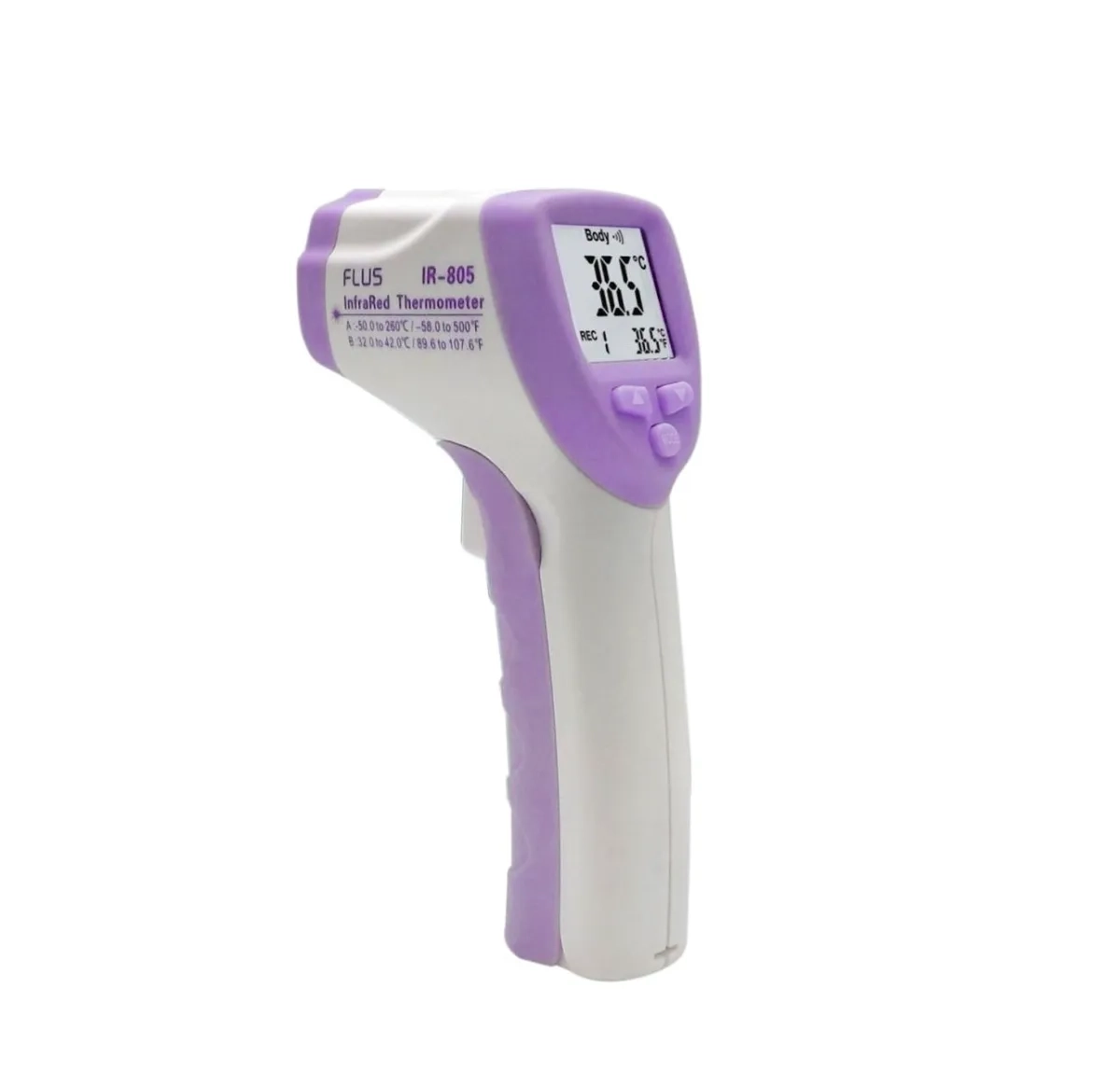 Медичний пірометр інфрачервоний термометр Flus IR-805