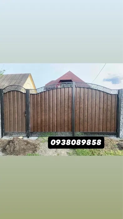 Ворота та Фіртки З Профнастила та Металеві Ковані Роспашні 15 000 грн.