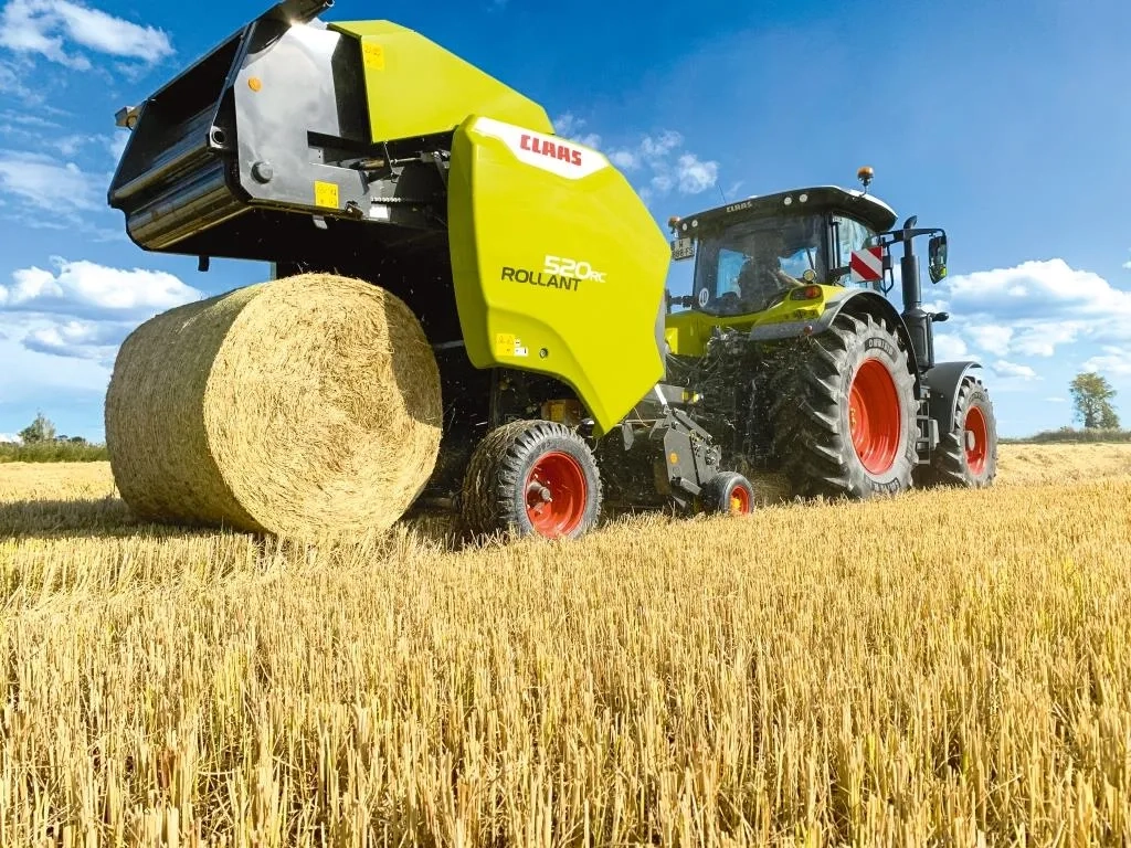 Прес-підбірник: Якісне тюкування сіна та соломи!