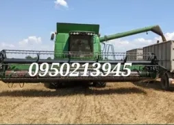 Комбайн на обмолот