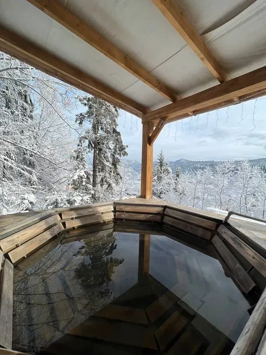 Чан в Карпатах на Дровах (З Видом на Гори)