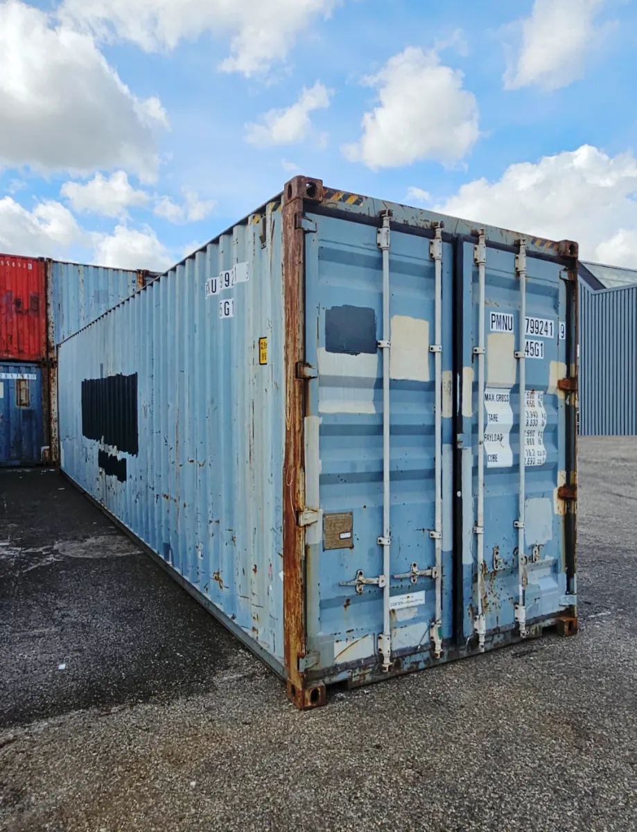 Контейнер 40 футів б/у герметичний