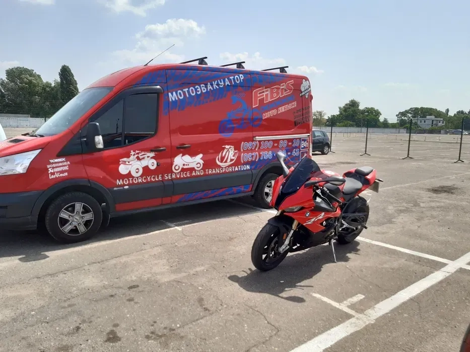 Мотоевакуатор Київ, Україна, Закордон. Працюємо 24/7