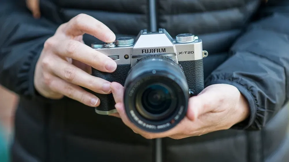 Fujifilm X-T20 Kit XF 18-55mm Rode, Zoom h1n