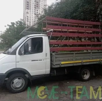 Перевезення Вікон, Скла, Склопакетів — Газель з Пірамідою + Вантажники