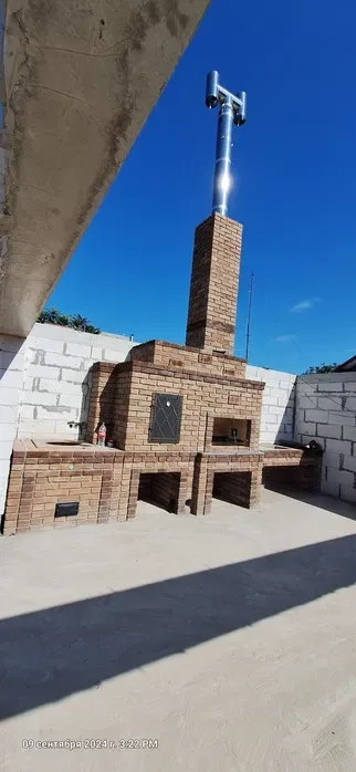 Мангальні комплекси,плита під казан.коптілка.мангал.