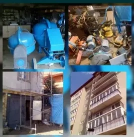 Міцні риштування для безпечних та ефективних робіт на висоті.