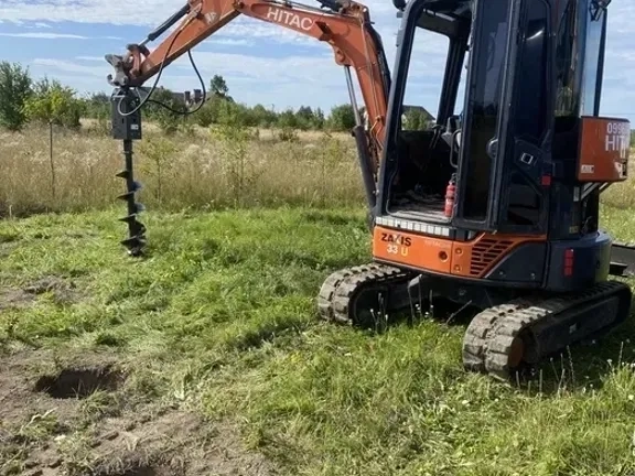 Ямобур, буріння отворів, гідробур