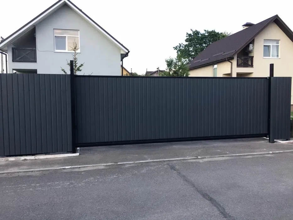 Відкатні ворота виготовлення та монтаж автоматика для воріт