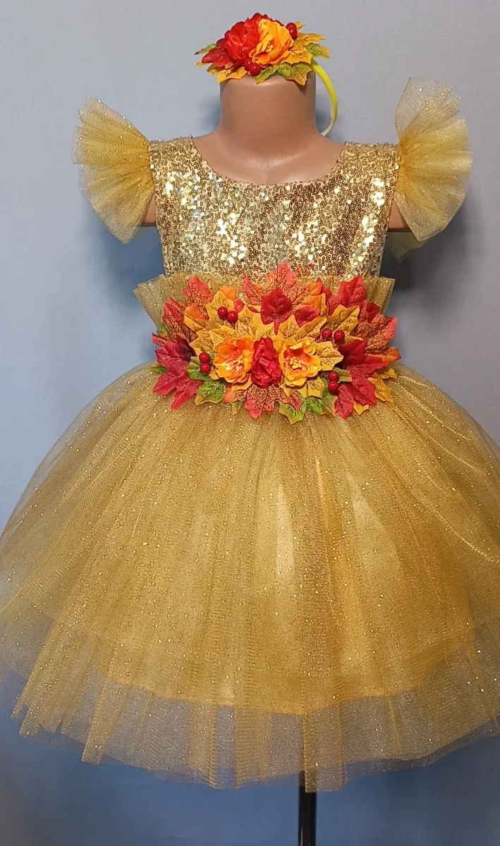 Карнавальний костюм/сукня Осінь