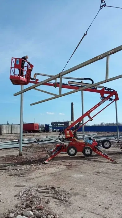 Колінчатого підйомник електричний вишка