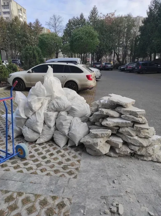 Вивезення будівельних відходів, Вантажники, Демонтаж