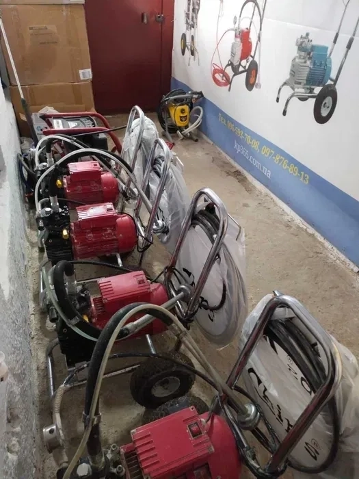 Безповітряний мембранний фарбопульт