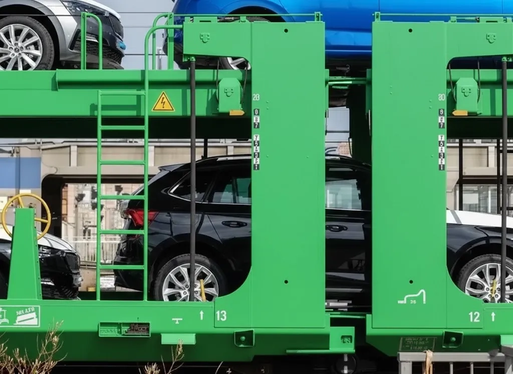 Вагон-платформа доступний та готовий до завантаження