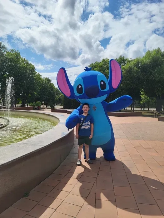 Стіч привітання Стич поздравление Stich Аніматор