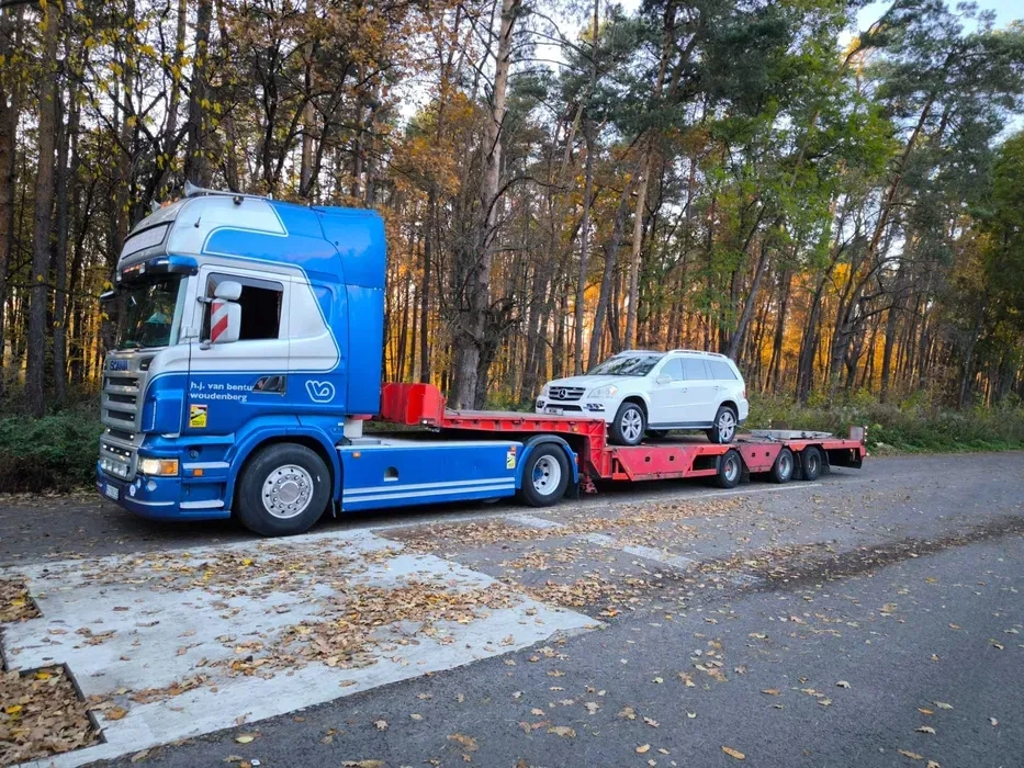 Послуги тралом, перевезення платформами до 30 т до 12м. Трал Тернопіль